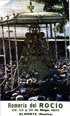 Romería de Nuestra Señora del Rocío 1977 El Rocío